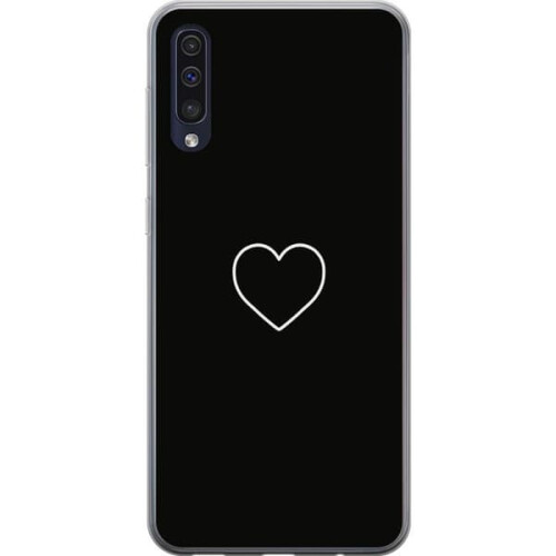 Capa para celular compatível com Samsung Galaxy A50 - Coração