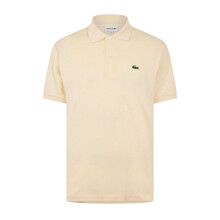 (M, Beige) Lacoste Mens Classic Short-Sleeved Polo Shirt