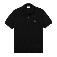 (M, Black) Lacoste Mens Classic Short-Sleeved Polo Shirt