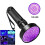 UV Flashlight 100 LEDs Large 1
