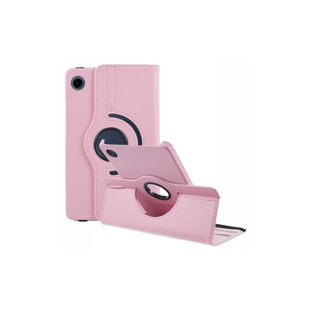 Skalo Litchi Case For Samsung Tab A9 360 - Pink 900223944702