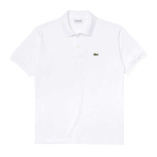(M, White) Lacoste Mens Classic Short-Sleeved Polo Shirt