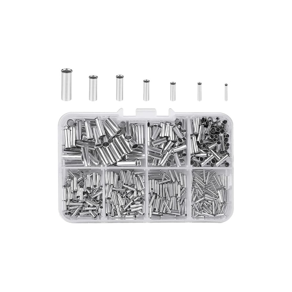 Uninsulated Cable Sleeves 0.5Â6.0 Mmâ² 600 Pcs 900223939395