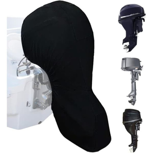 Outboard Engine Cover 420D UV Waterproof 60-100 HP