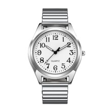 Dameklokke Quartz Armbåndsur SØLV HERRE Sølv herre