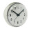Mini wall clock with suction cup fog and waterproof 1