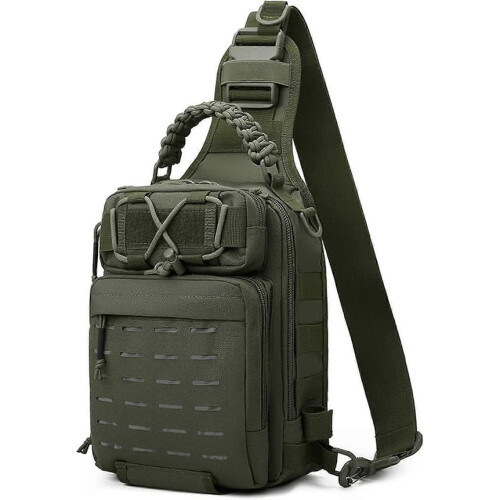Fishing Backpack with Rod Holder and Storage Compartment