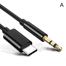 Pangheng Type-C to 3.5mm Aux Cable Black 1m
