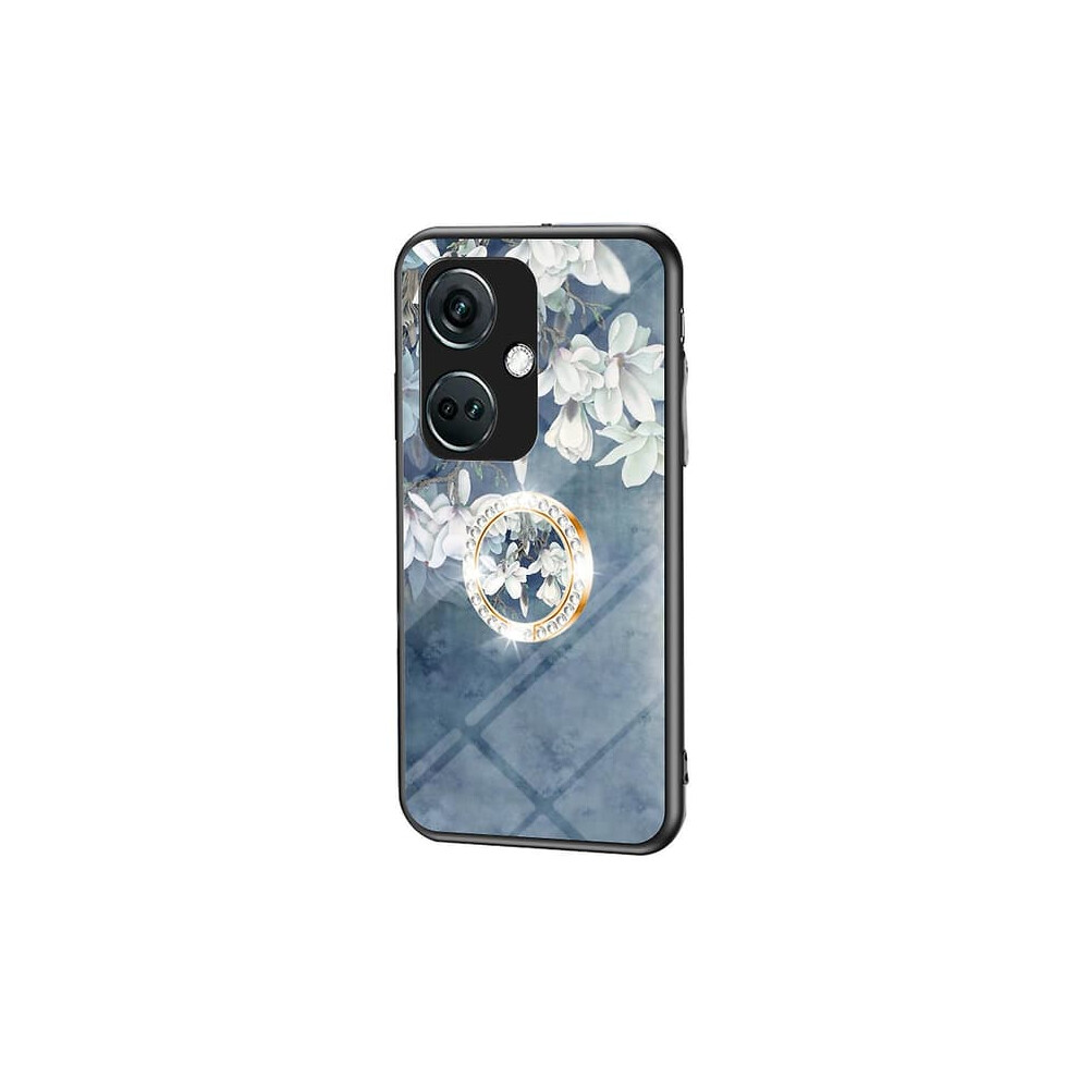 Oneplus Nord Ce3 5G Case Floral Pattern Tempered Glass 900223946805