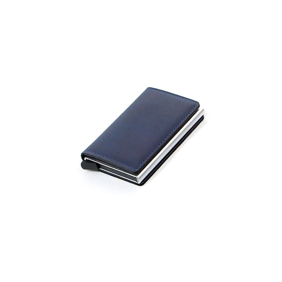 Credit Card Holder Wallet Rfid-Blocking Aluminum Vintage 962029299806