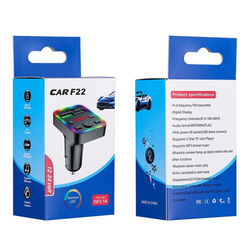 Car cigarette lighter MP3 player with Bluetooth hands-free 2