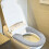 Soft Thicker Toilet Seat Cover with Snaps, Reusable 6