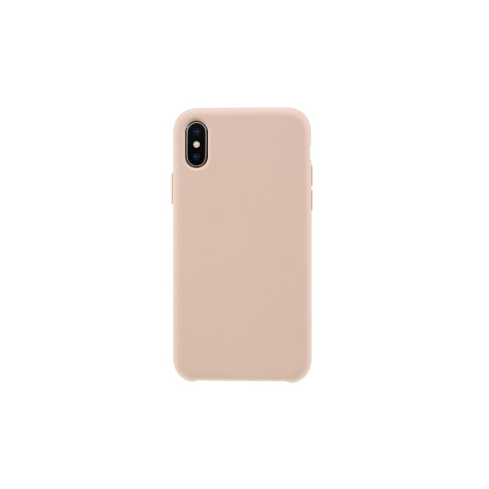 Silicone Iphone X Xs Case Pink 962029302896