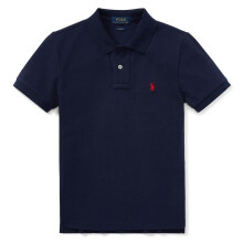 (2 Years, French Navy) Ralph Lauren Boys Custom Short-Sleeved Polo Shirt