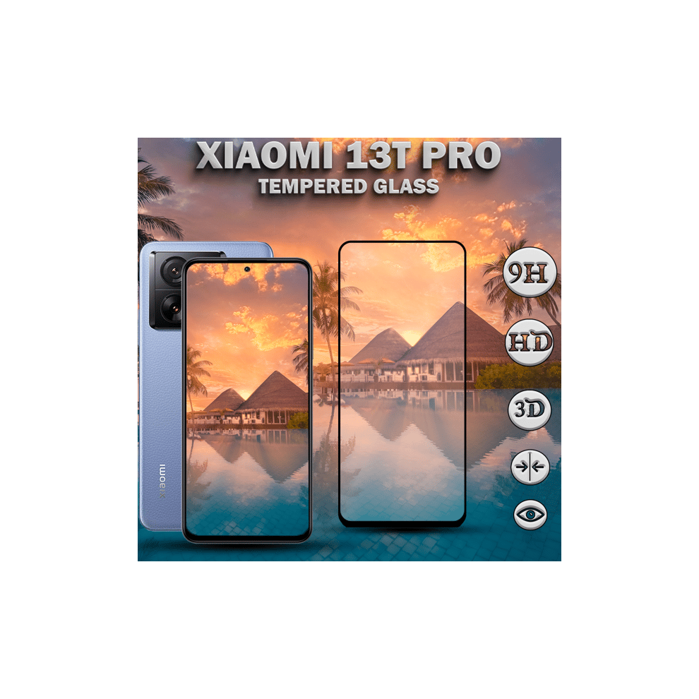 Xiaomi 13T Pro Tempered Glass Screen Protector 9H 962029310808