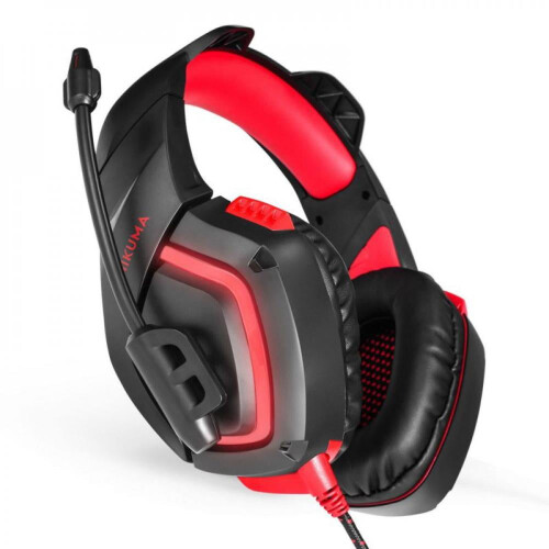 Gaming Headset with LED Light and Mic, Stereo Sound, Deep 2