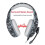 Gaming Headset with LED Light and Mic, Stereo Sound, Deep 6