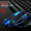 Ποντίκι Gaming με οπίσθιο φωτισμό LED, εργονομικό, ενσύρματο, USB1Pack 2