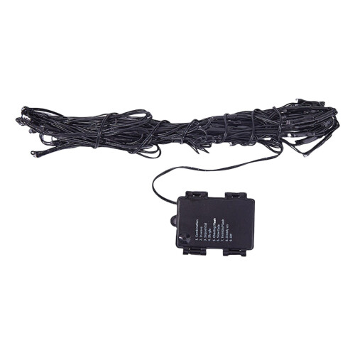 Światło Halloween Spider Web Purple 20LED 5.9FT 8 trybów