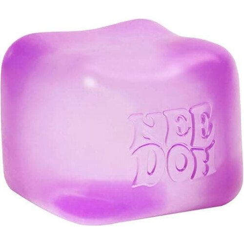 Nice Cube NeeDoh Stress Ball Ice Blue Sensory Toy 2