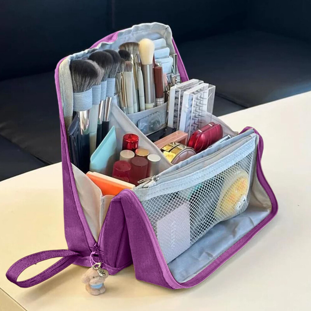 Large Capacity Pencil Case Organizer with Compartments