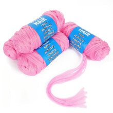 Kiibsot Brazilian wool acrylic yarn for braids 1/4/8 rolls