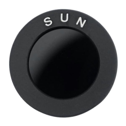 Black Solar Filter for Telescope 1.25 Inch
