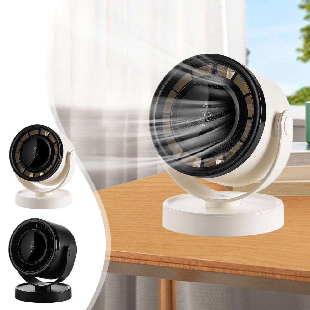 Djunllk Desktop Fan With Digital Display 100 Speeds 900223538178