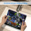 Mouse Pad Beetlejuice 10x12 ιντσών, ραμμένη άκρη, αντιολισθητική βάση από καουτσούκ, 6