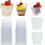 Clear Plastic Glasses Cups 100 Pieces 7