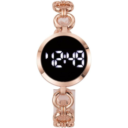 Electronic LED Touch Screen Digital Watch Waterproof