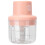 Electric Food Processor Pink 250ml USB Charging 5