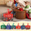 Apmemiss julklappspåsar non-woven, 6-pack 1