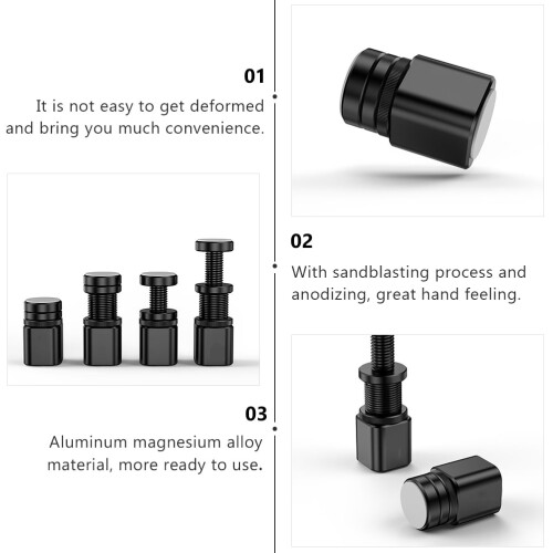 GPU brace support magnetic PC stand black 2