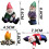 Garden Gnome Miniature Set 4 Pieces 3