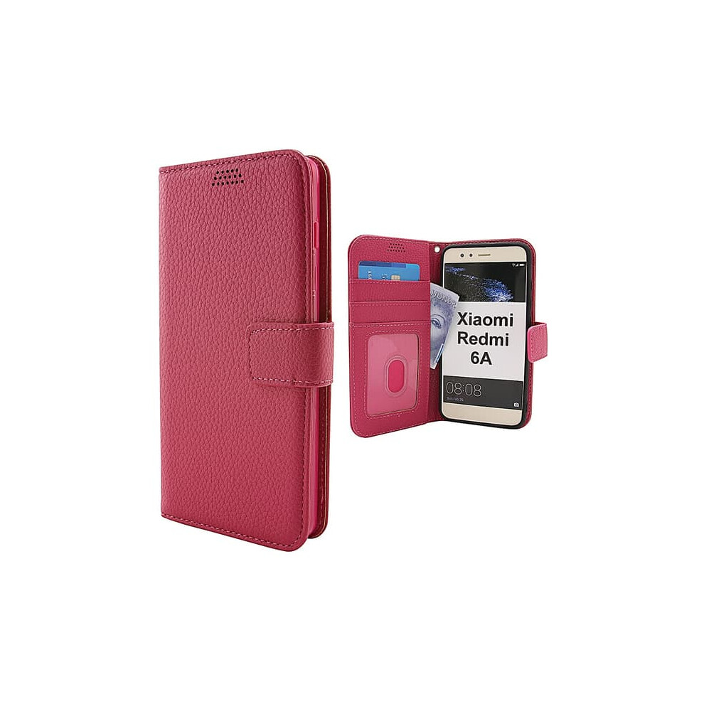Stand Case Wallet For Xiaomi Redmi 6A Hot Pink 962029645894