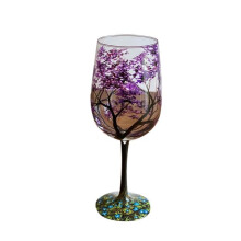 Verre à vin Quatre Saisons Arbre Printemps 1 pièce