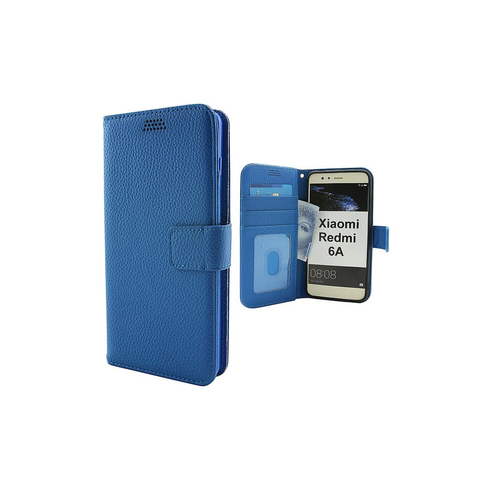 Stand Case Wallet For Xiaomi Redmi 6A Blue 962029645900