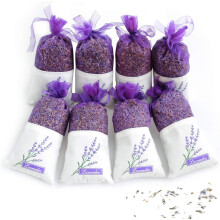 Lavender Scented Sachets Dried French Lavender 8-Pack