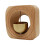 LOOPSUN Solid Wood Brass Doorbell 1 piece 1