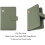 Leather passport holder RFID blocking 1 piece 3