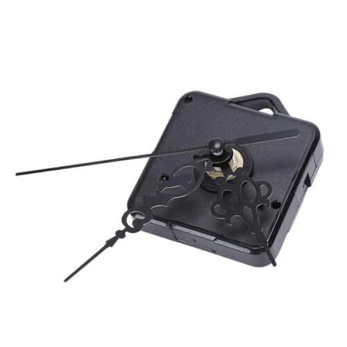 Quartz Wall Clock Movement Black DIY Repair Kit 1