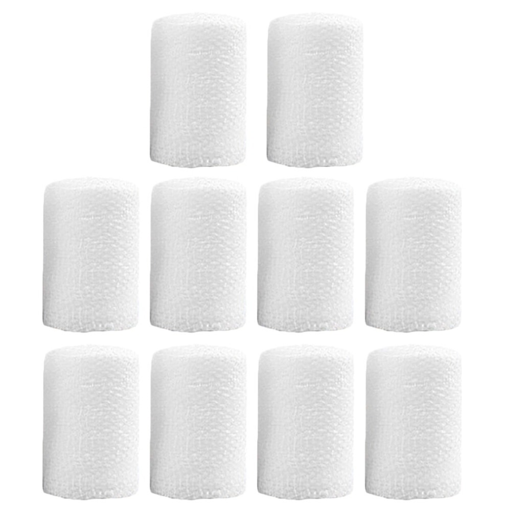Cotton Gauze Bandage Wrap 10 Rolls