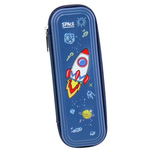 Plastic Pencil Case for Students Large Capacity