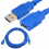 Premium1.5FT5FT10FT15FT Καλώδιο επέκτασης USB3.0A αρσενικό σε θηλυκό, μπλε 3