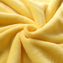 Hilingoto Yellow Flannel Blanket 100140cm 1PC