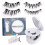 Magnetic False Eyelashes European American Style Thick Set 1