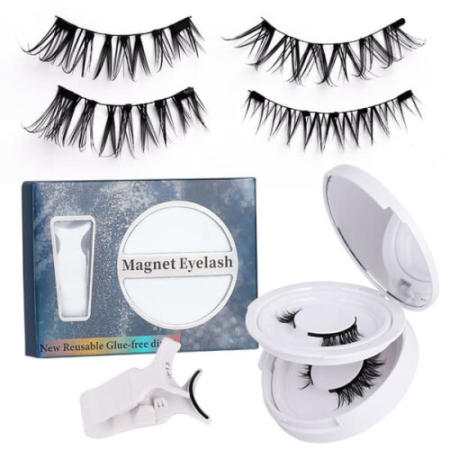 Magnetic False Eyelashes European American Style Thick Set