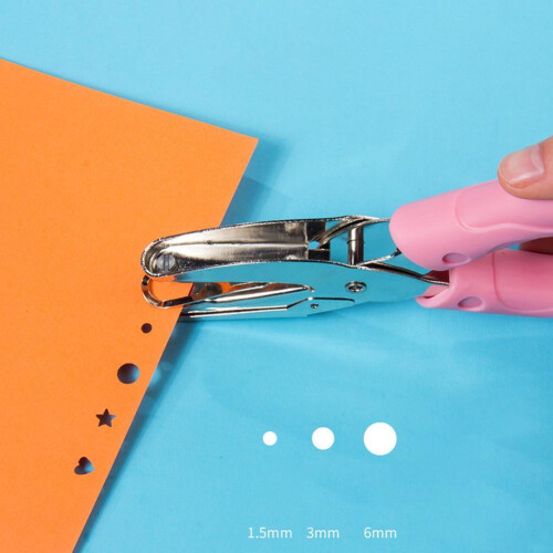 Hole Puncher Manual Paper Card Small Hole Tool 2