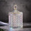 Glass Candy Storage Box Diamond Pattern 600ml 1